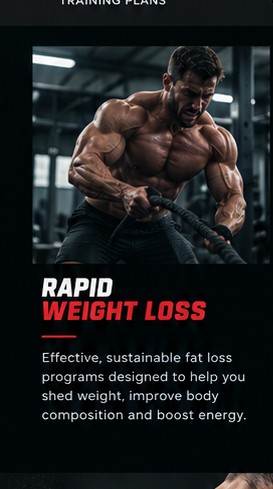 Bodybuilder training with a cable machine
